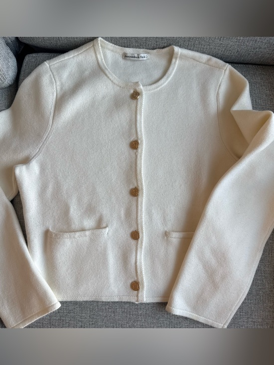 Abercrombie & Fitch Sweaters - Abercrombie LuxeLoft Crew Sweater Jacket